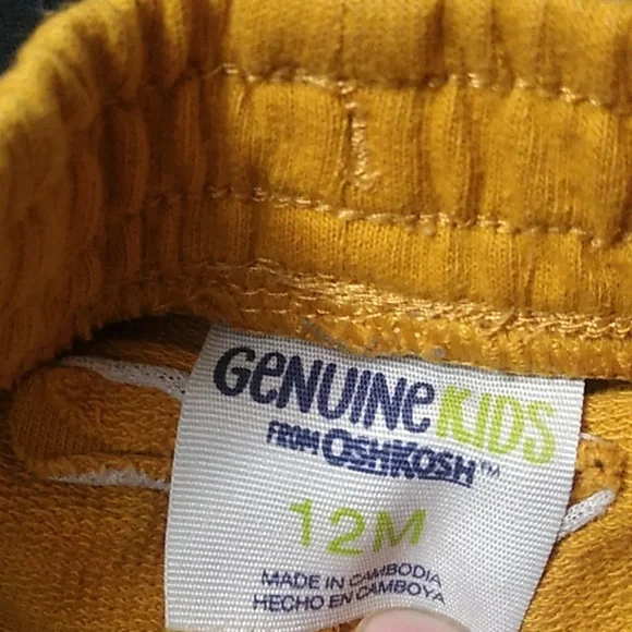 😂 Funny Boys 12 Months Long Sleeve Top & 2 Pair Joggers Bundle - Picture 8 of 10